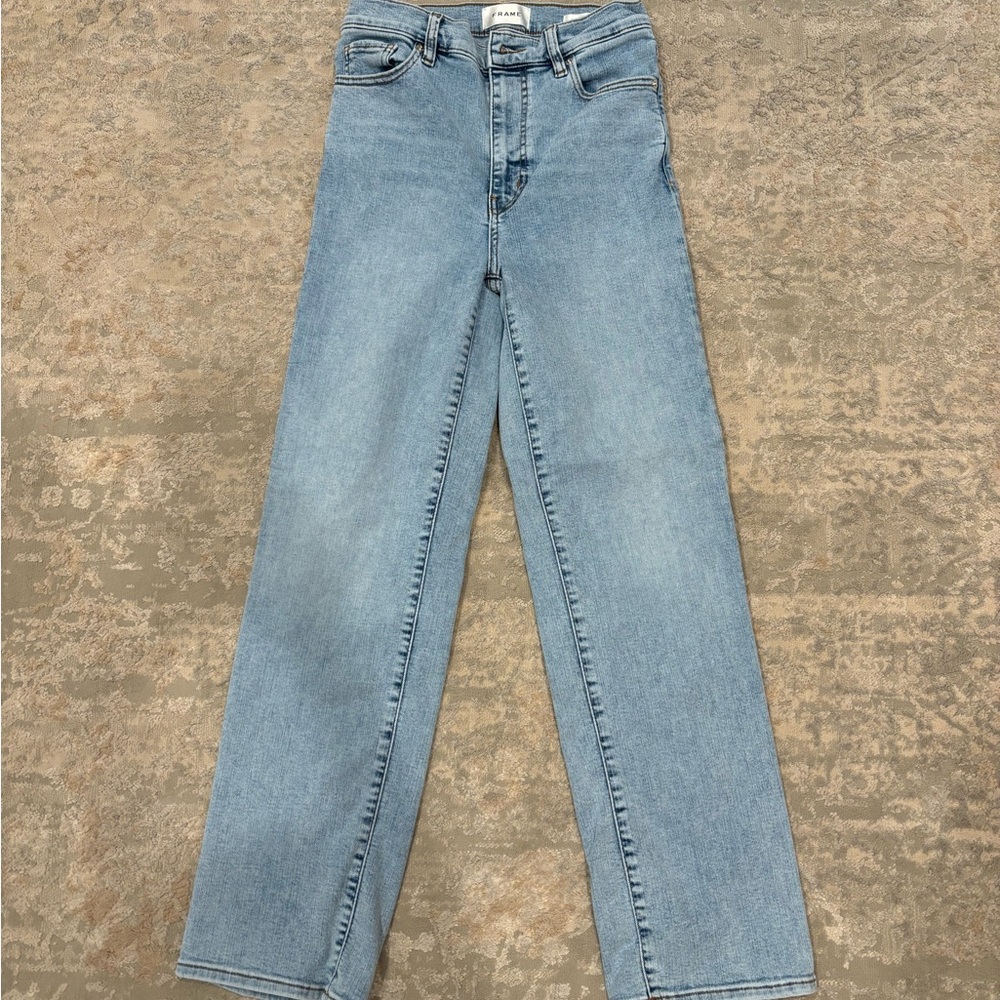 FRAME Le Sleek Straight Jeans size 27
